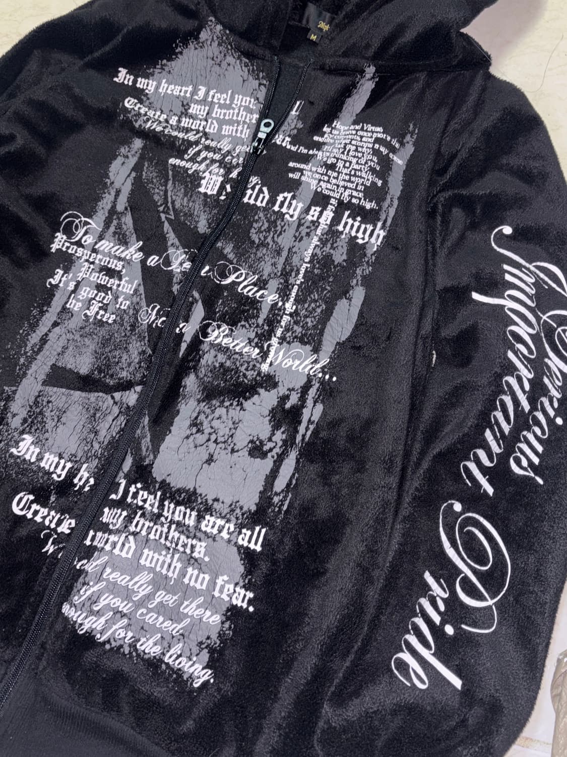 Punk Hoodie Zip-up 상품이미지5