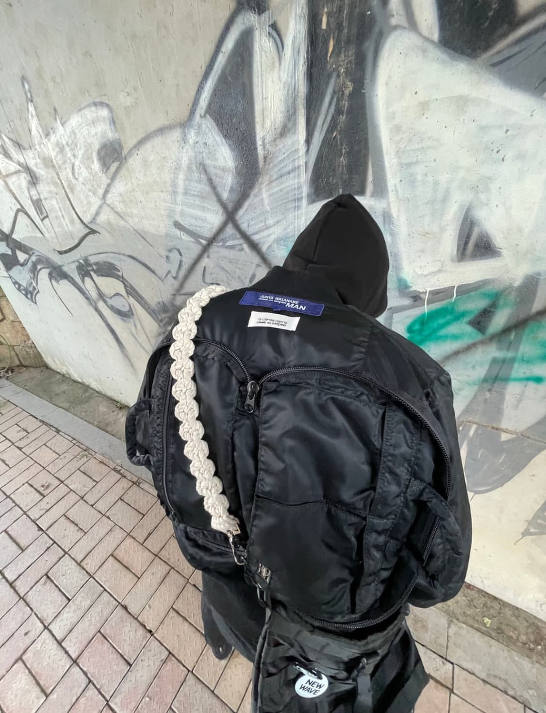 준야와타나베x포터x텐꼬르소 트렌스폼 리버시블 봄버 상품이미지3