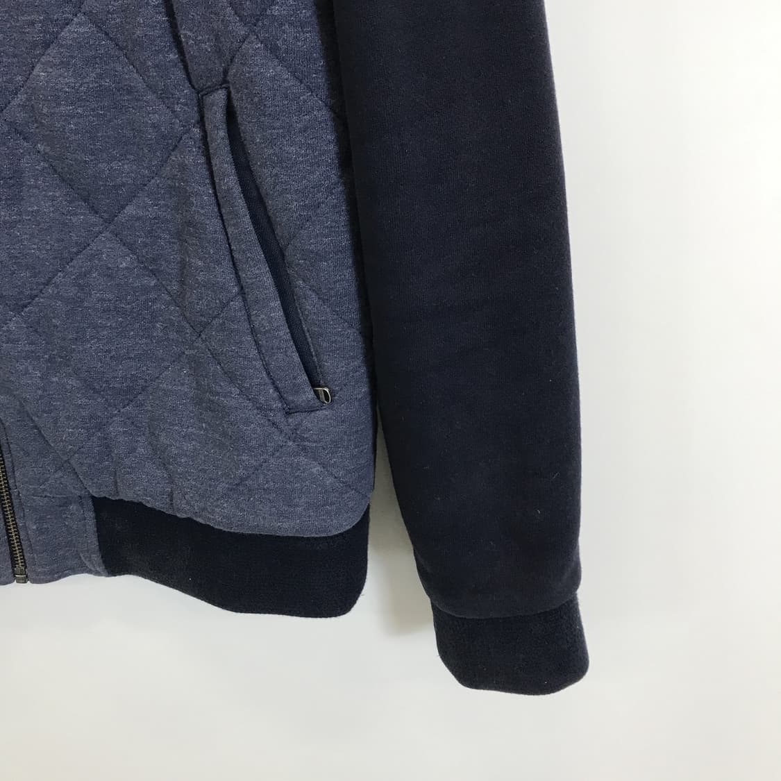 빈폴 니트 퀼팅 블루종점퍼 [95-100] 상품이미지3