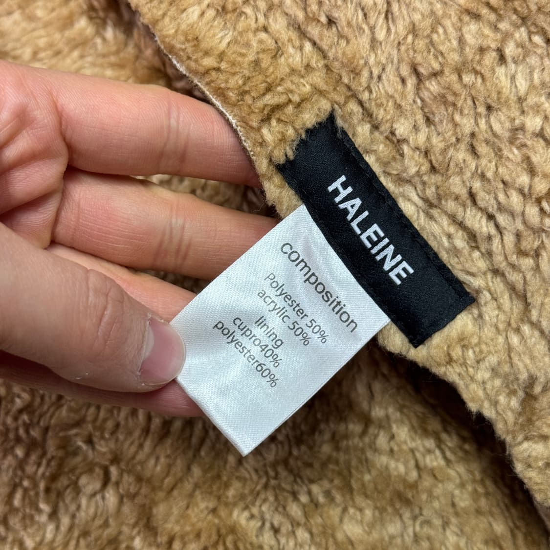 알렌느 브라운 무스탕 자켓 105 상품이미지6