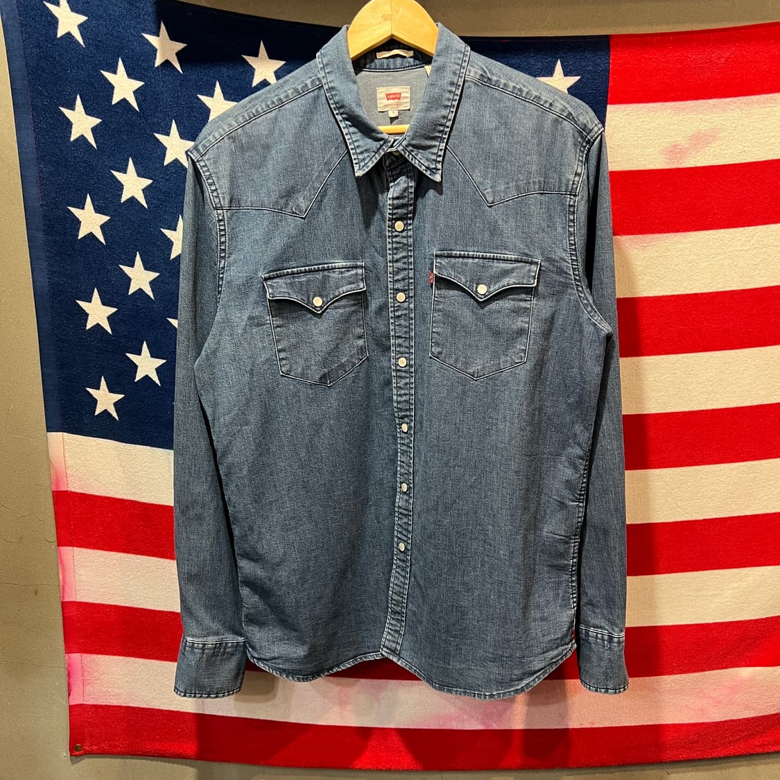 리바이스 데님 웨스턴 셔츠 상품이미지1