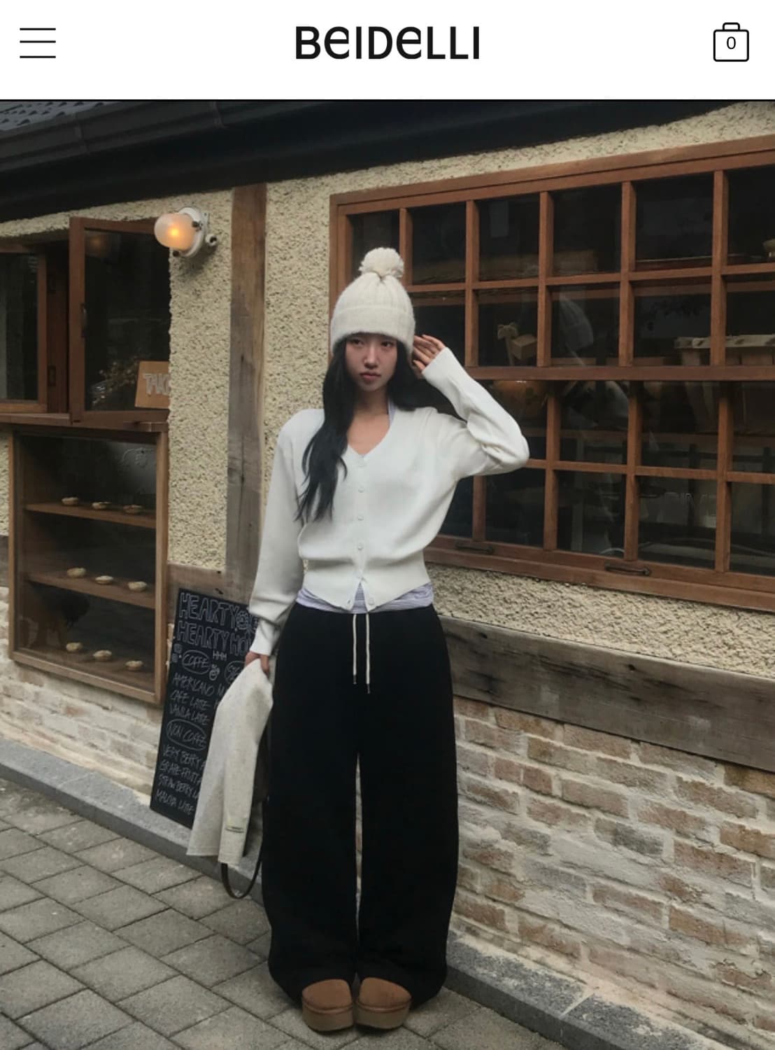 베이델리 리뉴얼 투웨이 양기모 조거 트레이닝 팬츠 상품이미지1