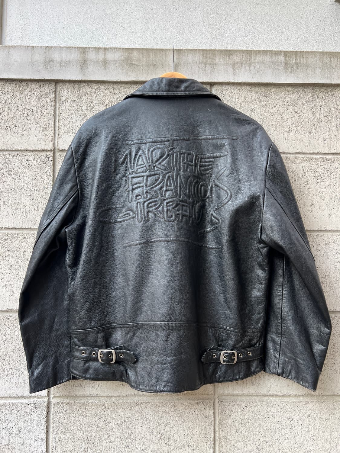 1990s MARITHE FRANCOIS GIRBAUD 마리떼 라이더자켓 상품이미지1