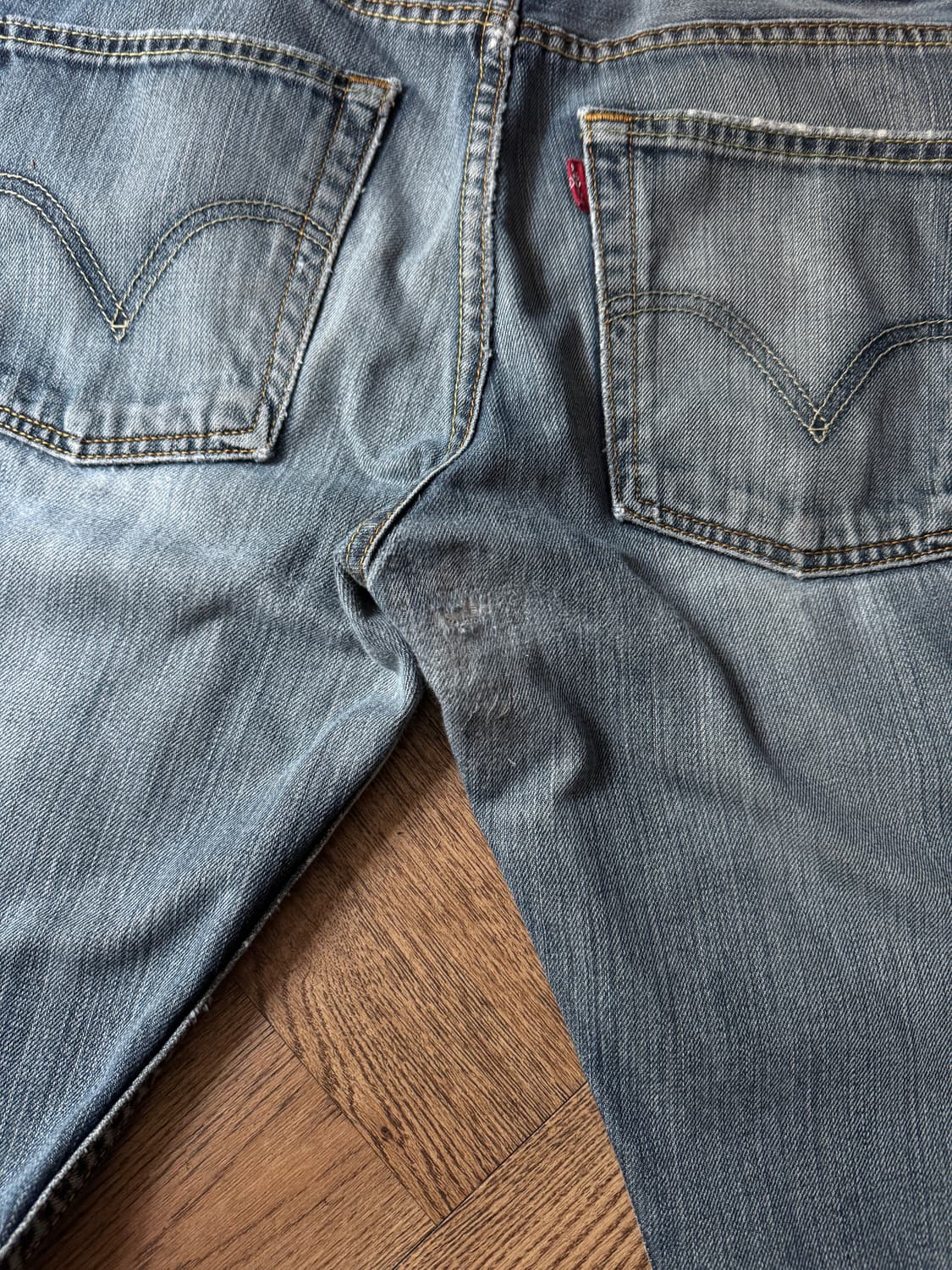 [32]리바이스 유럽 507 빈티지 페이딩 플레어진 상품이미지6