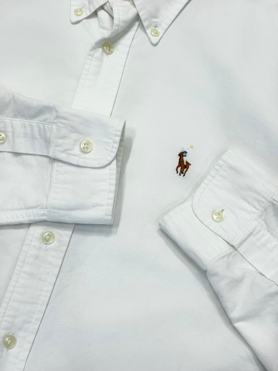 Polo 폴로랄프로렌 옥스포드 화이트 셔츠 상품이미지2