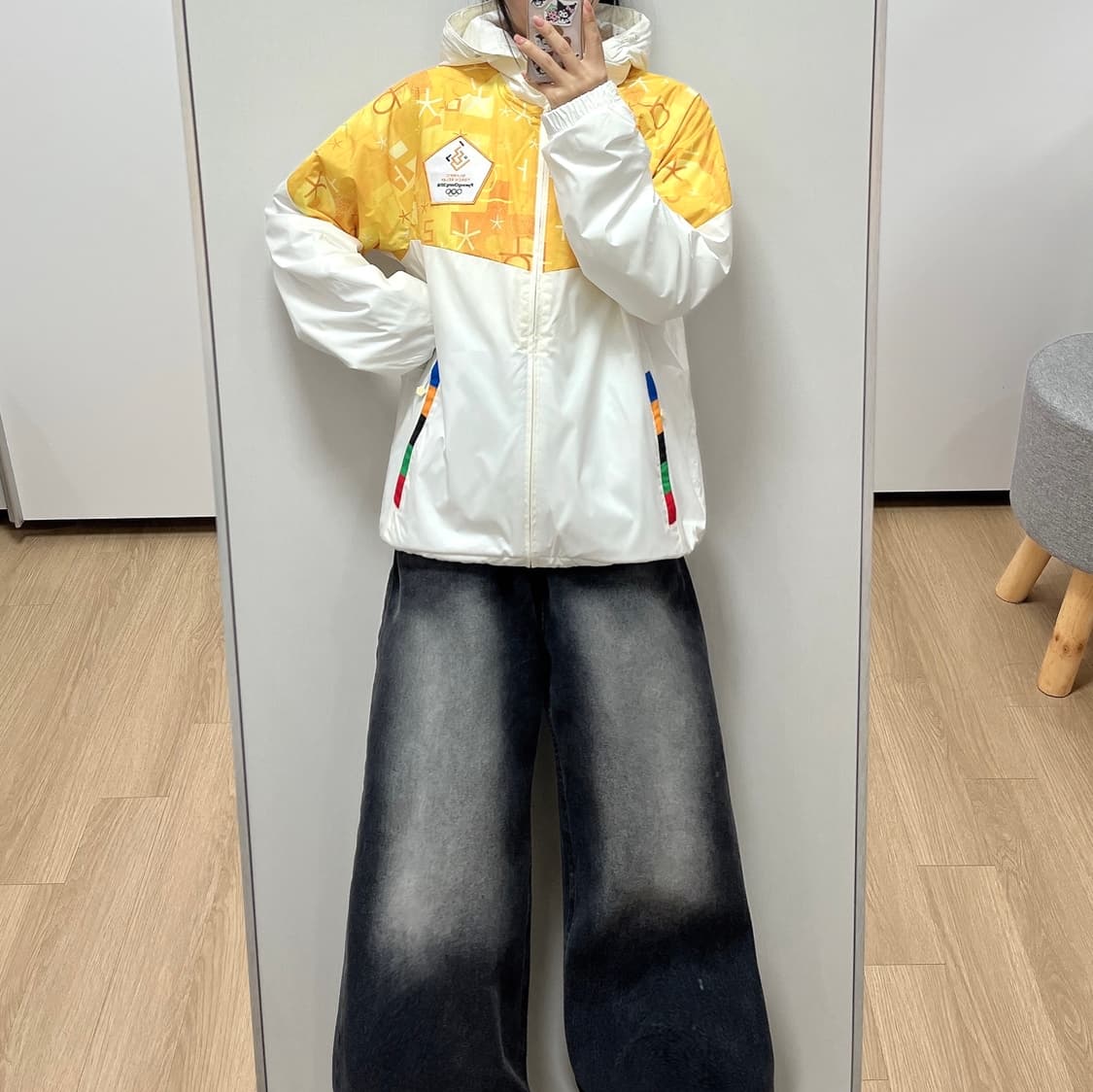 (세트가격) 노스페이스 2018 평창 동계 올림픽 성화봉송 스키복 세트 상품이미지1