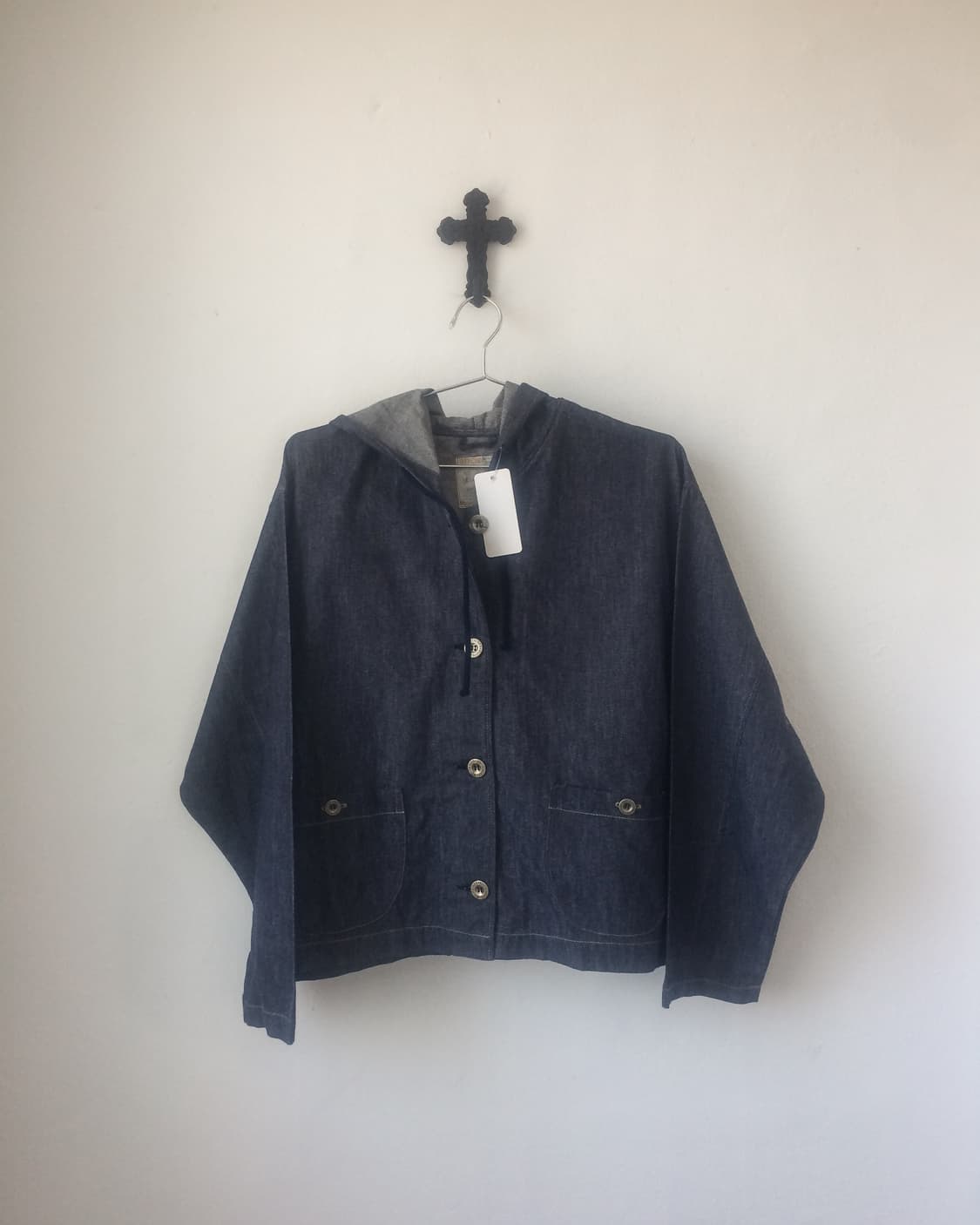 Denim hood jacket 상품이미지1
