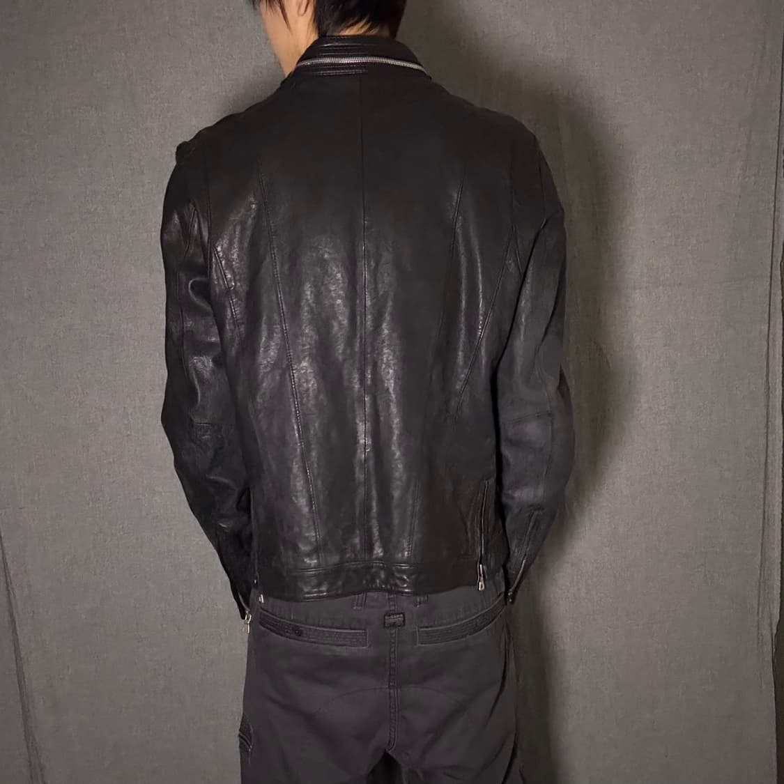 ltaly lamb skin leather jacket 상품이미지6