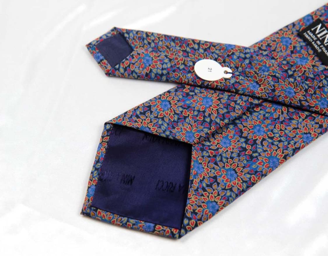 니나리치 8.8cm A등급 프랑스 남자 명품 넥타이 상품이미지4