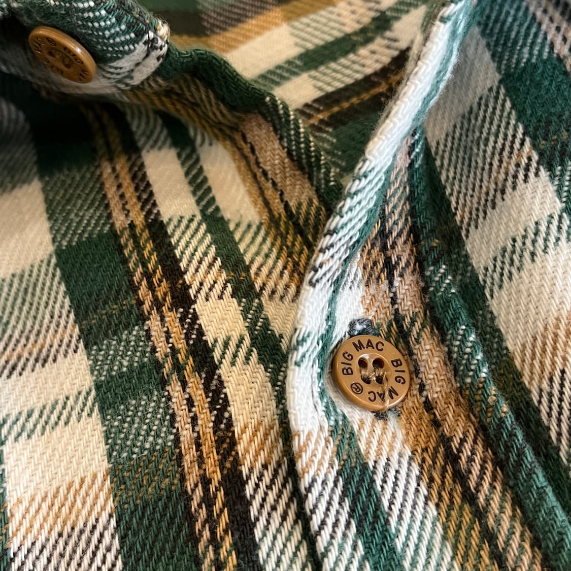 Big Mac Flannel Check Shirt ( L ) 상품이미지5