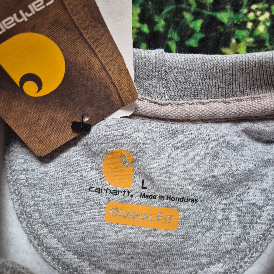 Carhartt 칼하트 기모 맨투맨 오리지널핏 L 새상품 상품이미지3