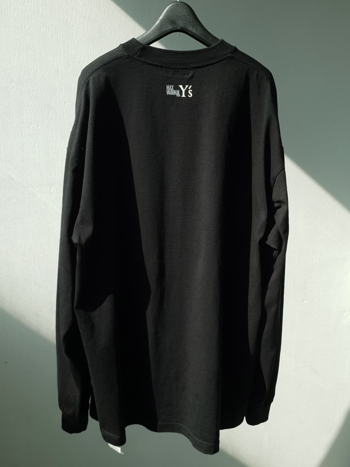 Y's x MAX VADUKUL long sleeve 상품이미지8