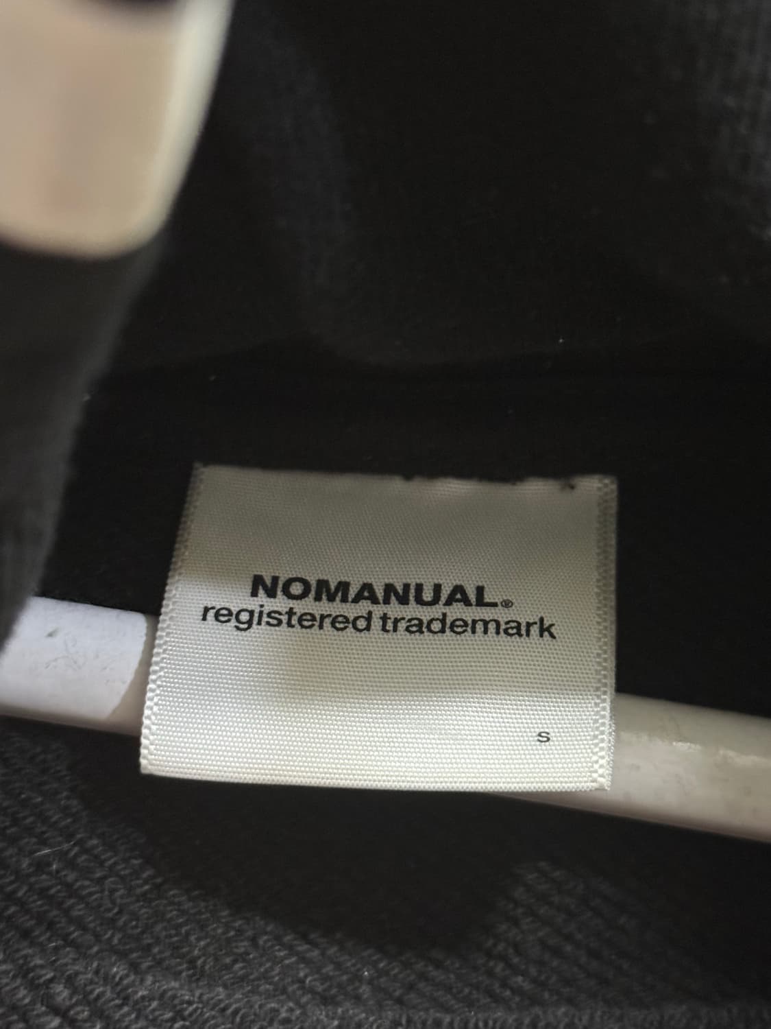 노매뉴얼 후드티 s 상품이미지2