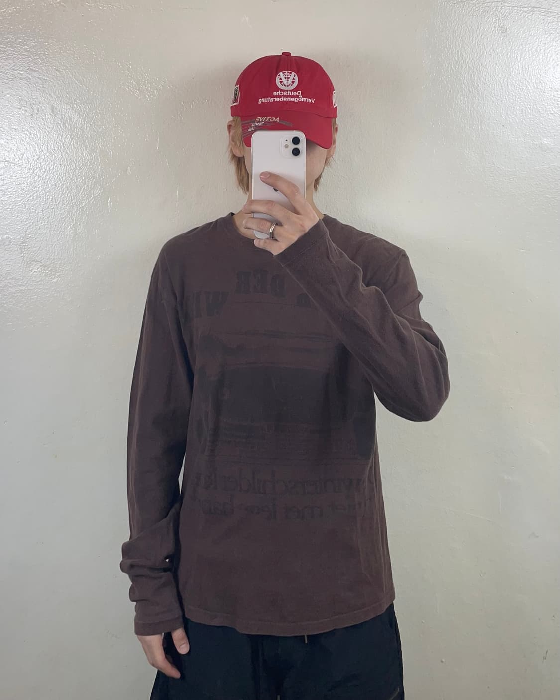 90's 빈티지프린팅 롱슬리브 상품이미지2