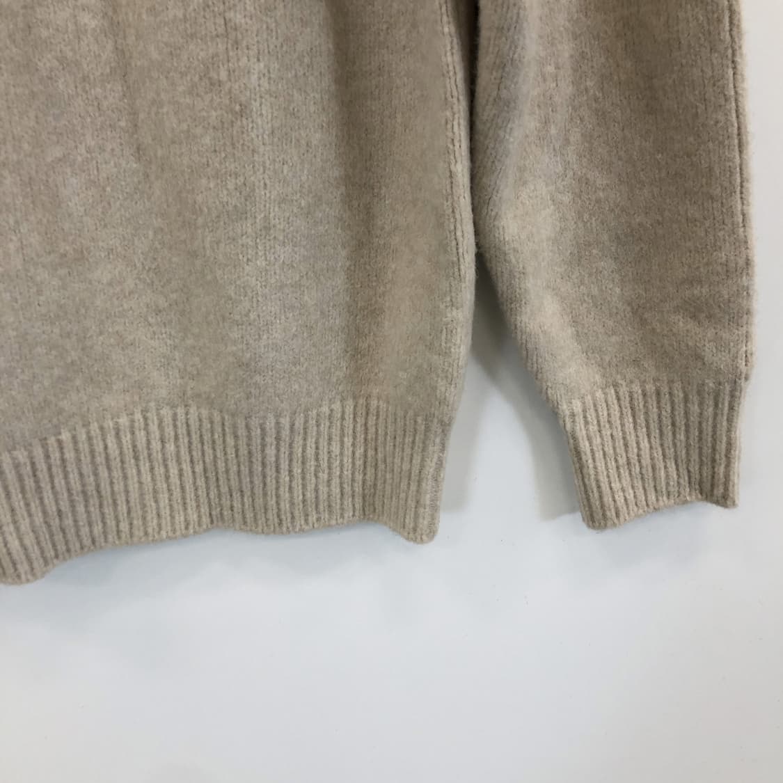 유니클로 (새상품) 울 하프집업니트 XL 상품이미지3