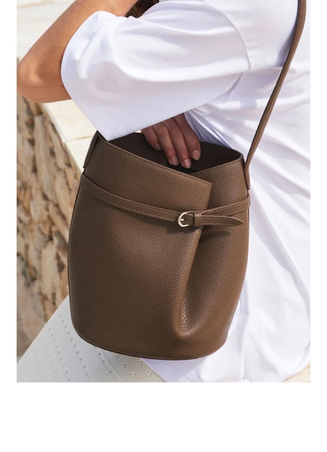 폴뉴아 옹드백 브라운 상품이미지2