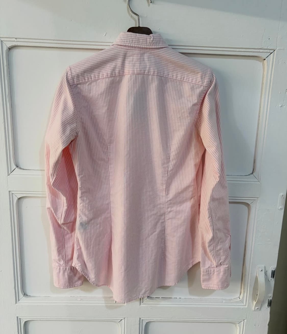 폴로 딱붙핏 딸기우유 셔츠 캔디스트라이프 상품이미지6