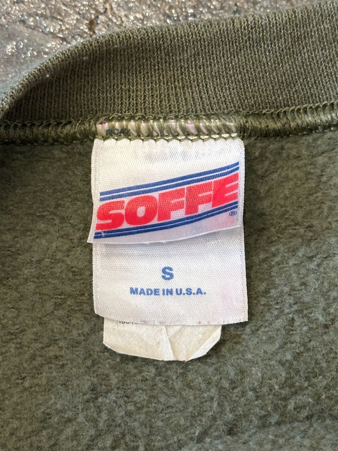 90s SOFFE 50/50 USMC 맨투맨 스웻셔츠 S 상품이미지3