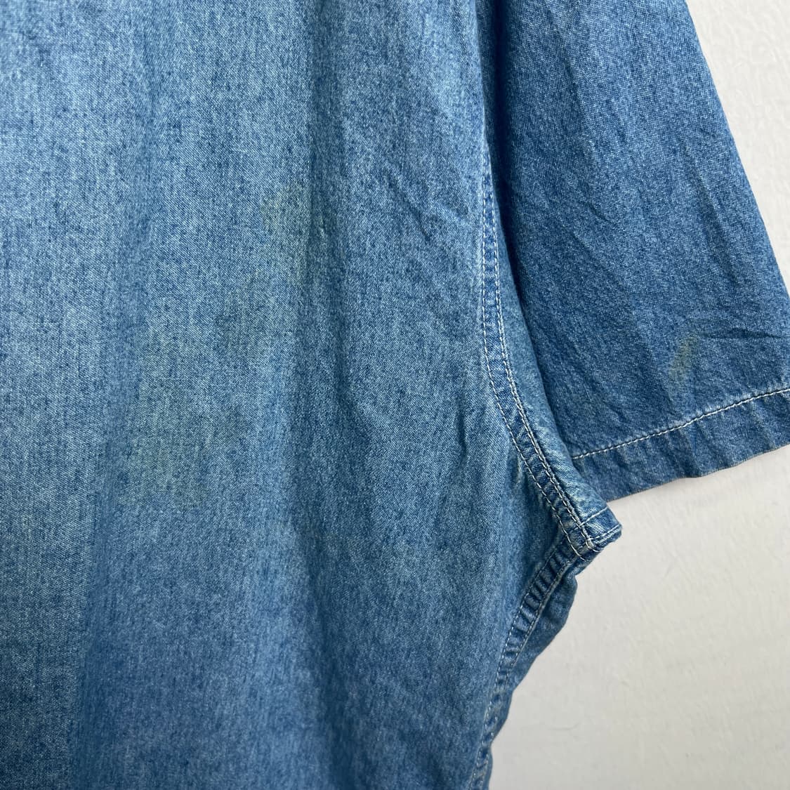 Carhartt 칼하트 데님 반팔 셔츠 XL 상품이미지7