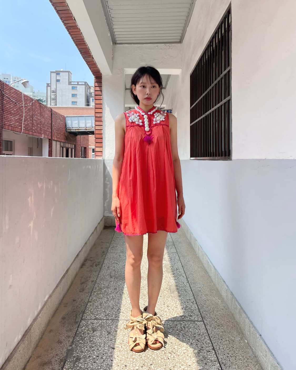See by Chloe 에스닉 미니 원피스 상품이미지1