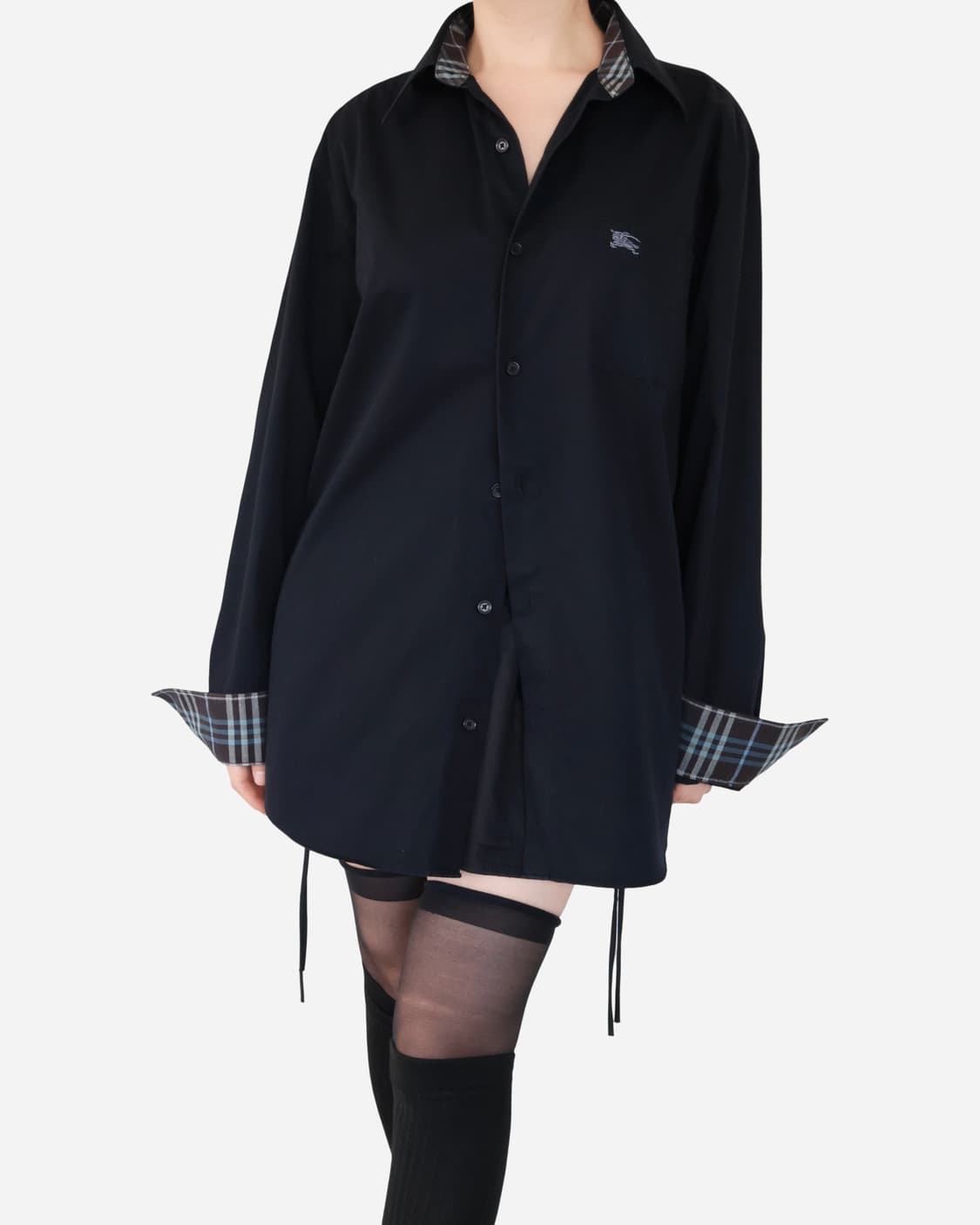 Burberry Blue Label Black Shirt 상품이미지4