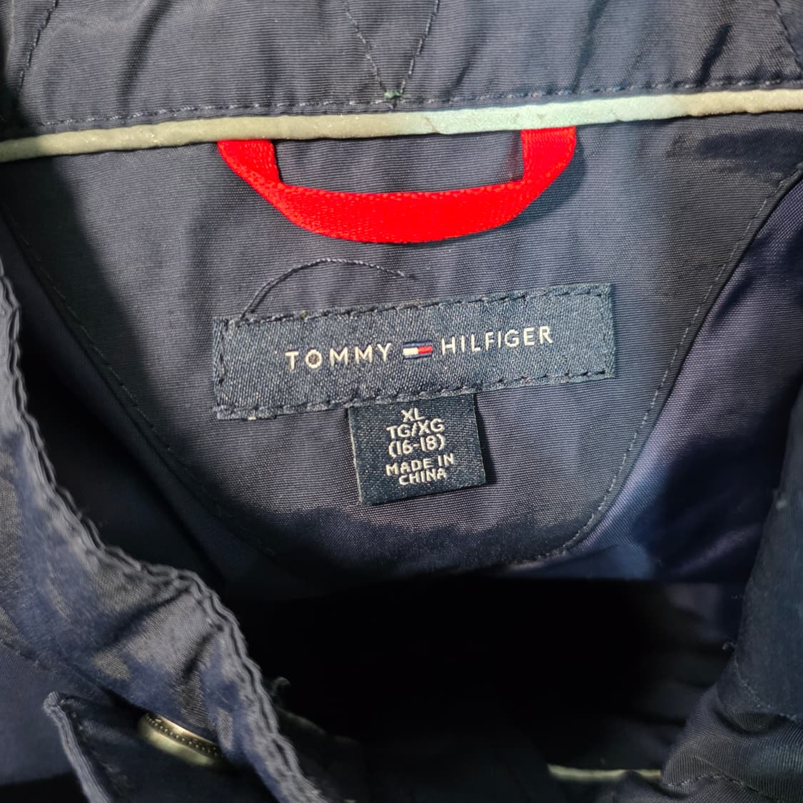 Tommy Hilfiger 타미힐피거 레이싱 자켓 네이비 XL (90s) 상품이미지4
