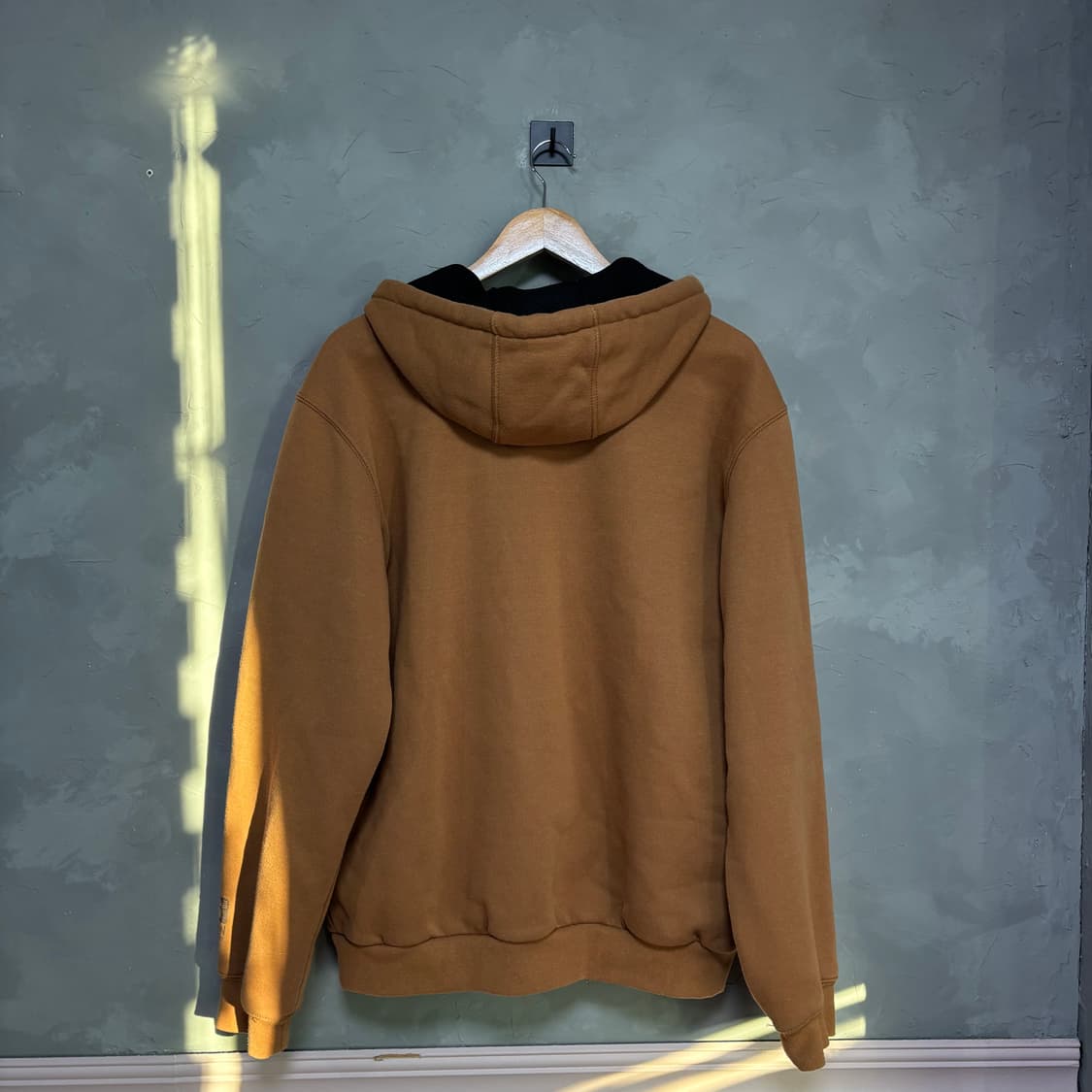 칼하트 써멀 후드집업 카멜 된장 상품이미지4