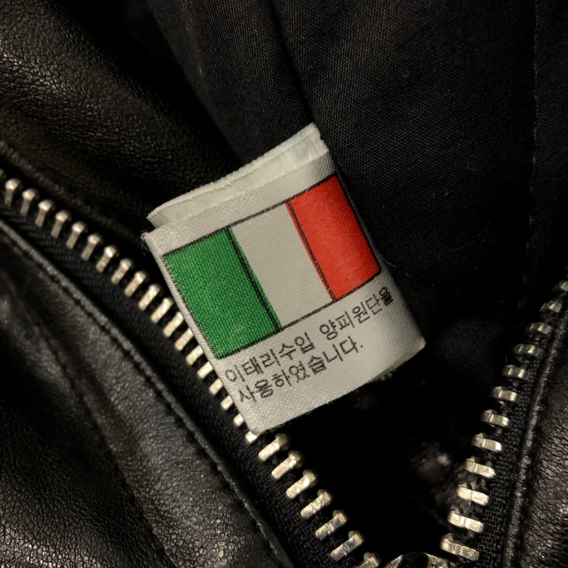 빈티지 양가죽 라이더 레더 가죽 자켓 상품이미지8