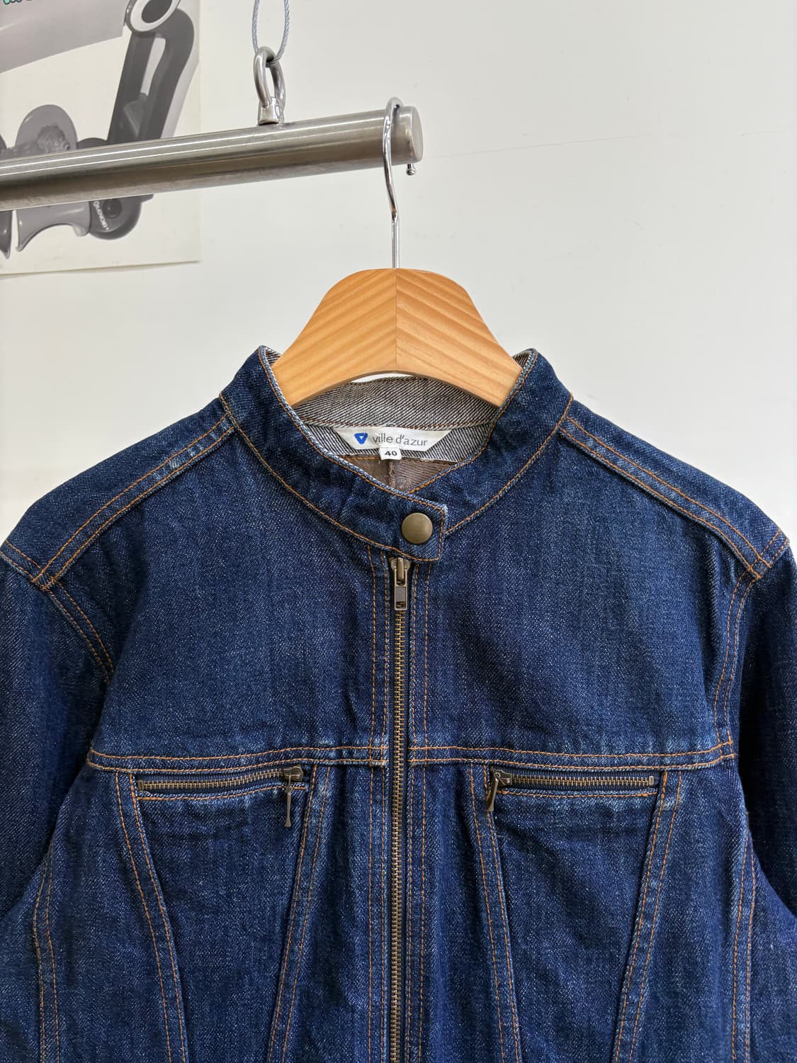 VILLE DAZUR (Made in Japan) 데님자켓 상품이미지2