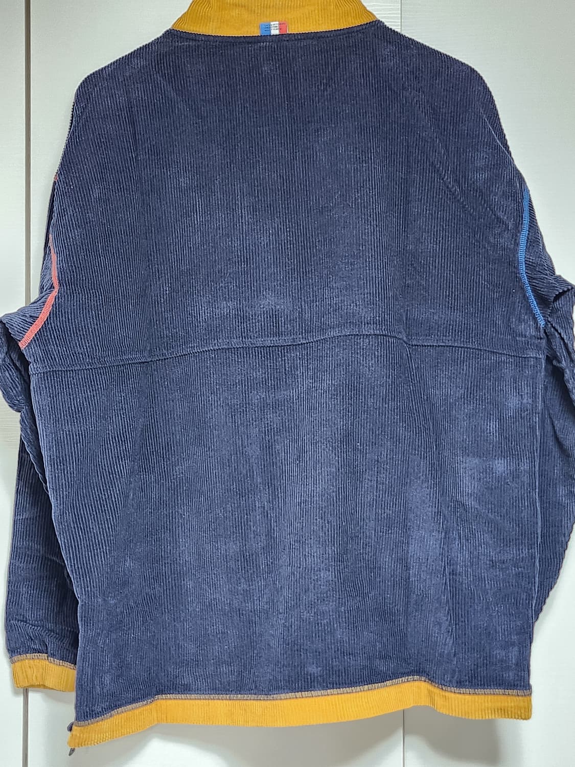 [XL] 밀레 코듀로이 하프 집업 네이비 상품이미지2