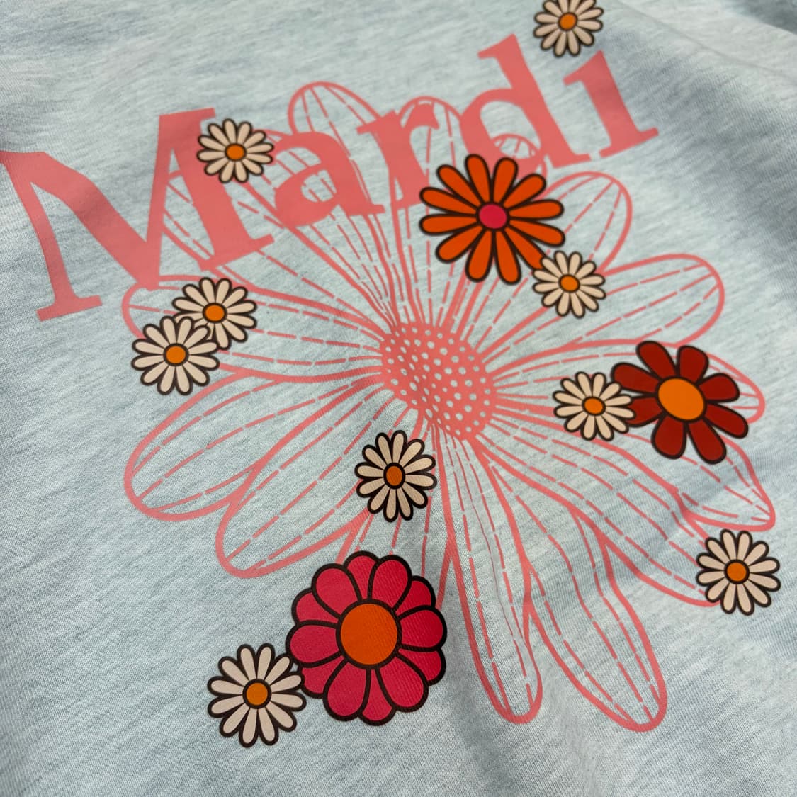 마르디 메크르디 플라워 우먼스 맨투맨  상품이미지2