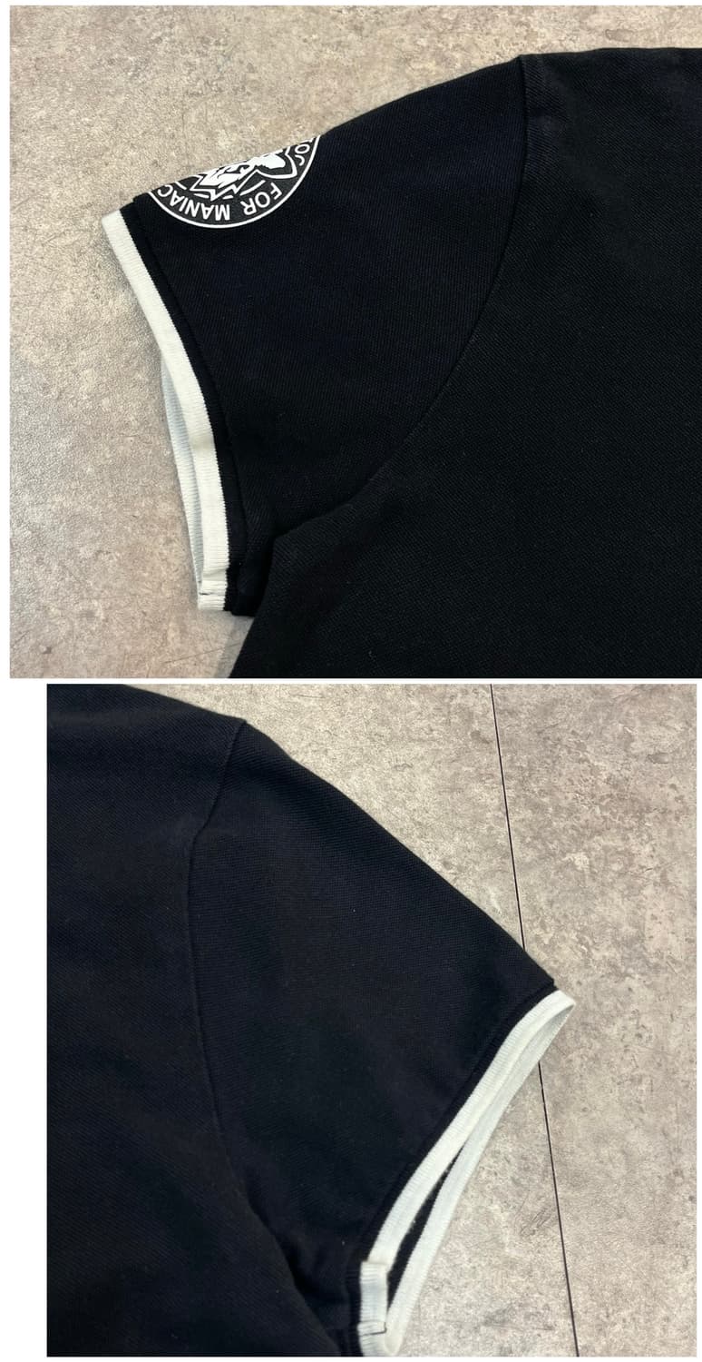에비수 반팔 카라티 블랙 110 (2XL) #csz4048 상품이미지6