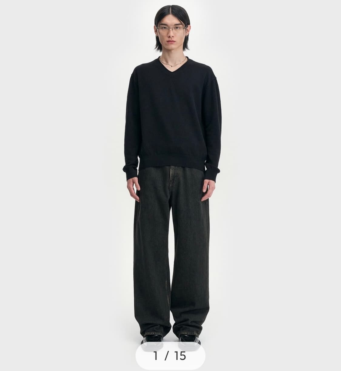 벨리에 미드와이드 앤틱 블랙 30/32 상품이미지1