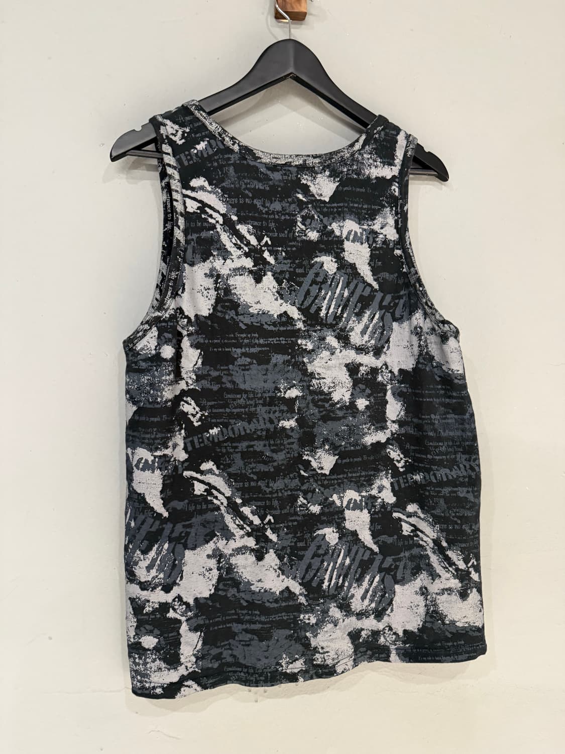 Uk flag grunge printing lettering top 상품이미지8