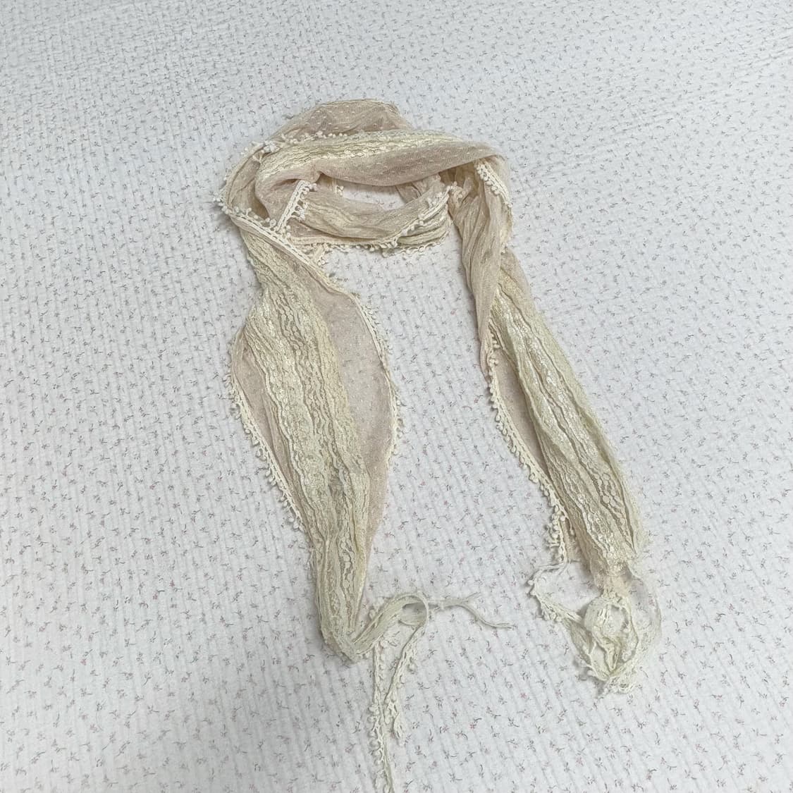 JPN/ 레이스스카프 모리걸스카프 모리룩스카프 모리룩스카프 상품이미지6