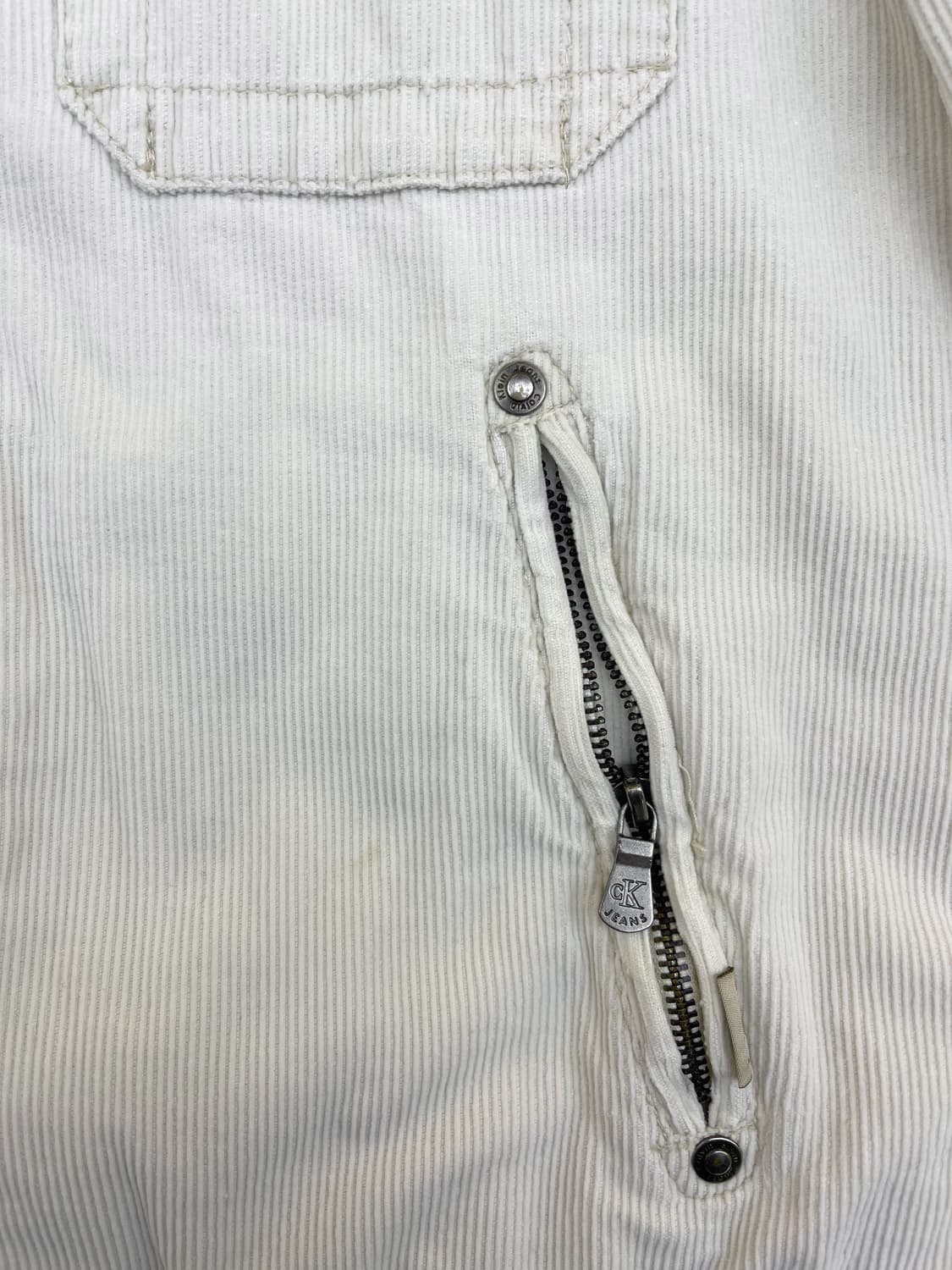 캘빈클라인 진빈클라인 진 투웨이 코듀로이 바이커 자켓 상품이미지5