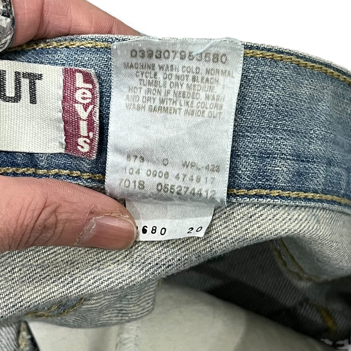 리바이스 527 부츠컷 데님팬츠 s08507 상품이미지8