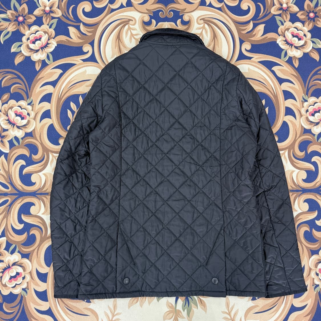 (M)바버 Barbour 헤리티지 퀼팅자켓(블랙) 상품이미지6