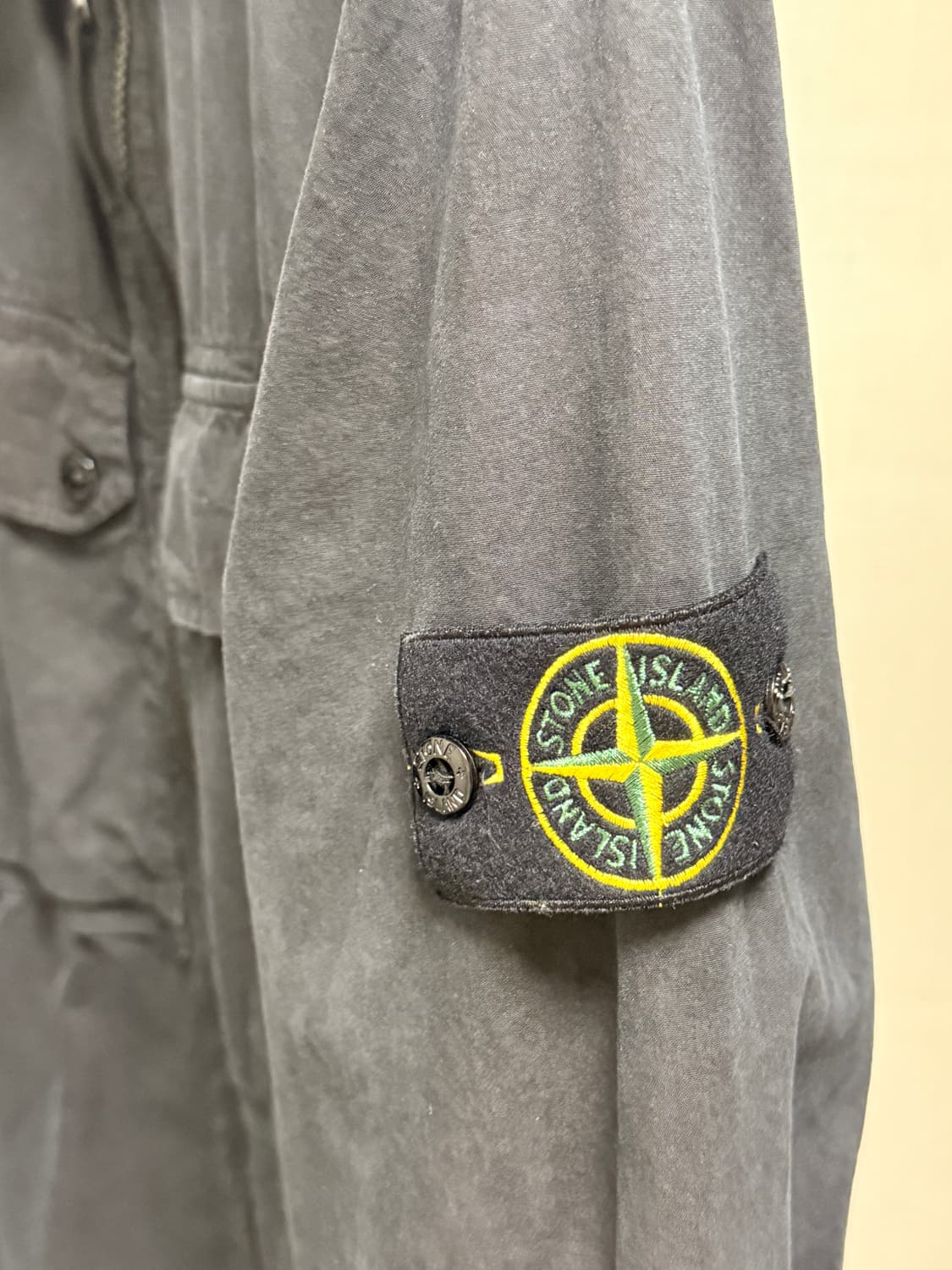 L 스톤아일랜드 브러쉬드 오가닉 코튼 오버셔츠 23FW 상품이미지3