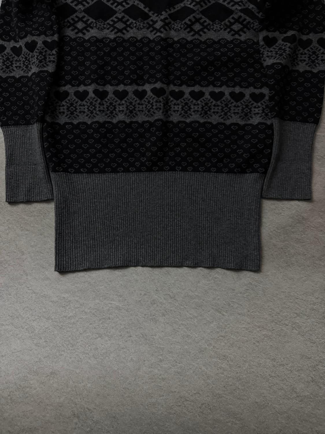 비비안웨스트우드 ORB 자카드 니트 상품이미지6