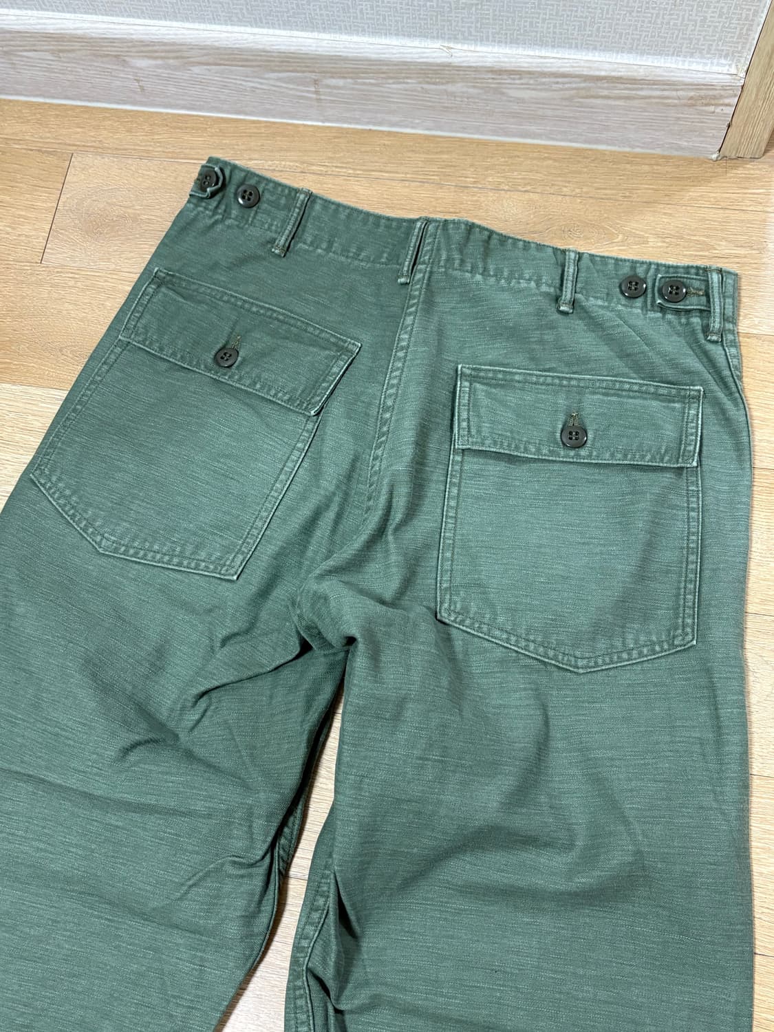 (1)오어슬로우 오리지널핏 퍼티그팬츠 올리브 상품이미지5