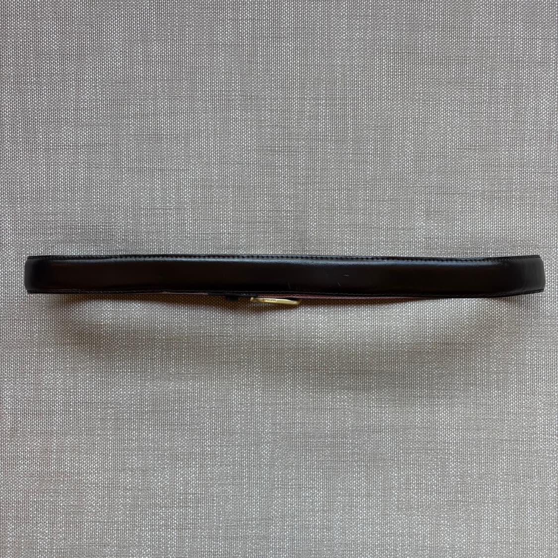 (34) Jos.A.Bank 이탈리안 블랙 브라운 레더 솔브 버클벨트 상품이미지4