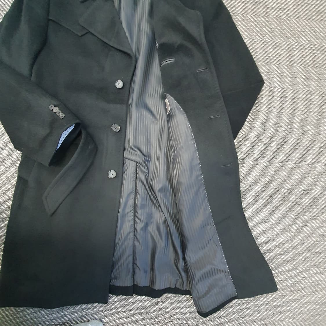 미착용 코모도 울 캐시미어 코트 남자103 상품이미지5