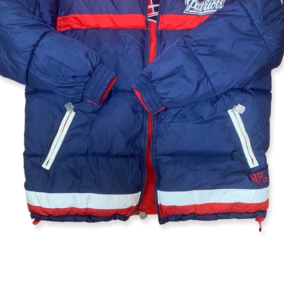 NFL 올드스쿨 양면 패딩 점퍼(뉴 잉글랜드 패트리어츠 상품이미지7