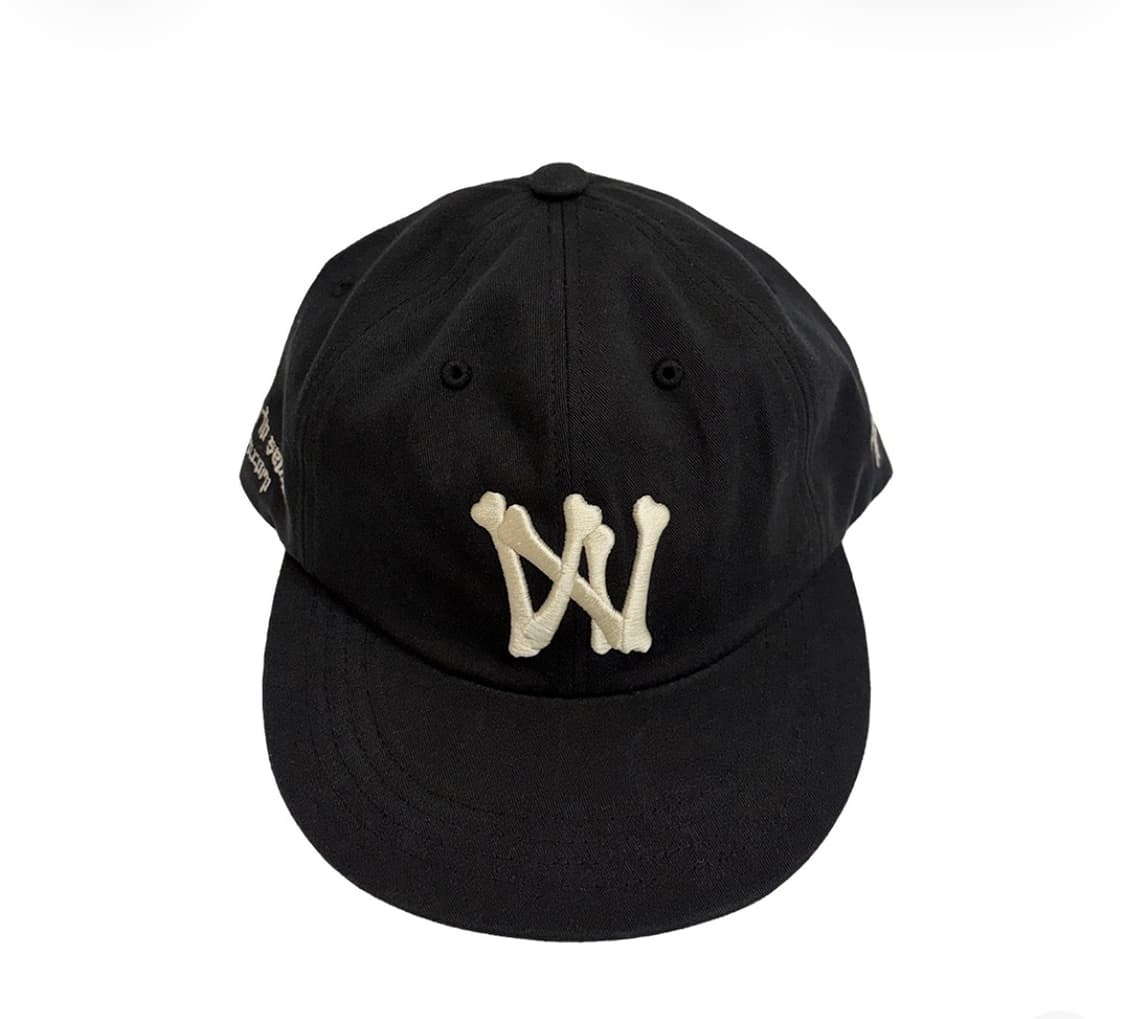 아오이로 6 패널 본 A/N 캡 블랙 상품이미지1