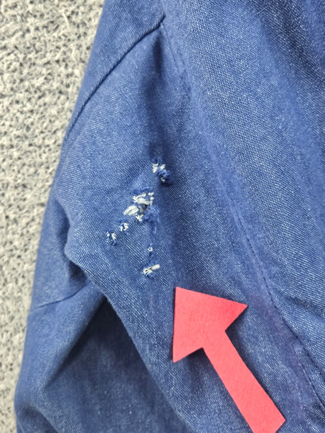 빈티지 프렌치 워크 자켓 ( M추정 ) / 11963 상품이미지8