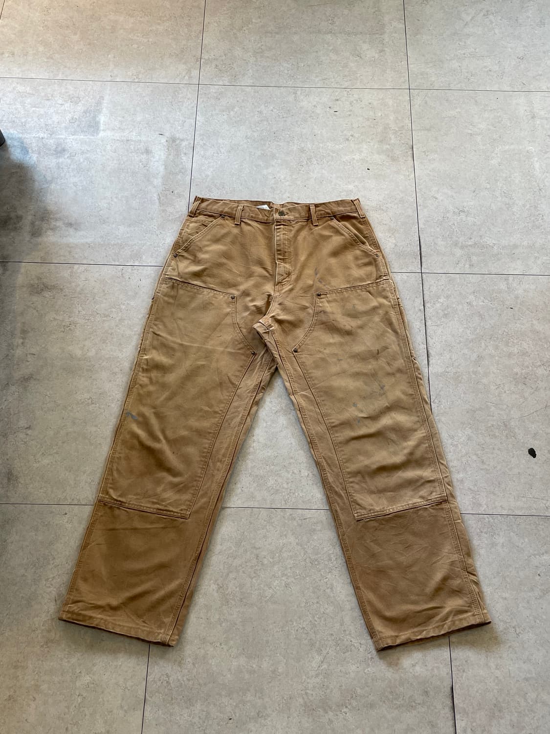 칼하트 더블니 워크팬츠 상품이미지6