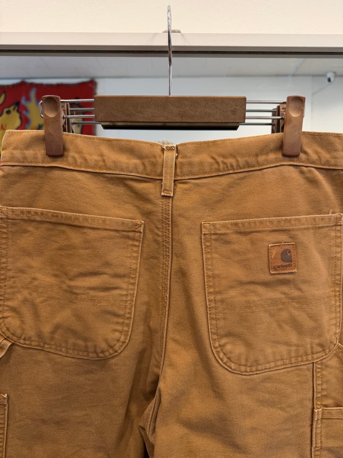 Carhartt 덕 캔버스 싱글니 플란넬 카펜터 워크 팬츠 (31) 상품이미지6