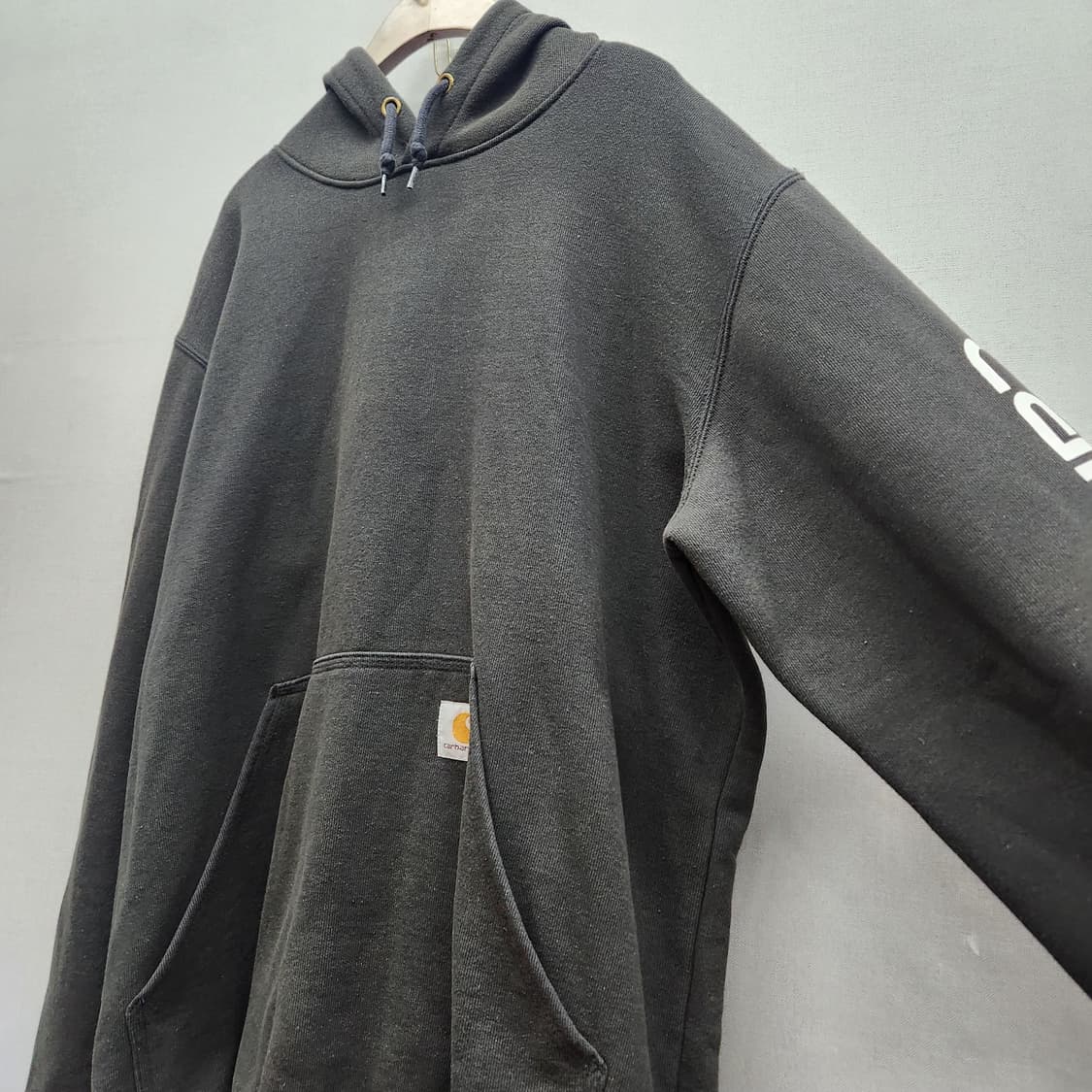 칼하트 로고/사이드레터링 후드티 M(2XL) 상품이미지2