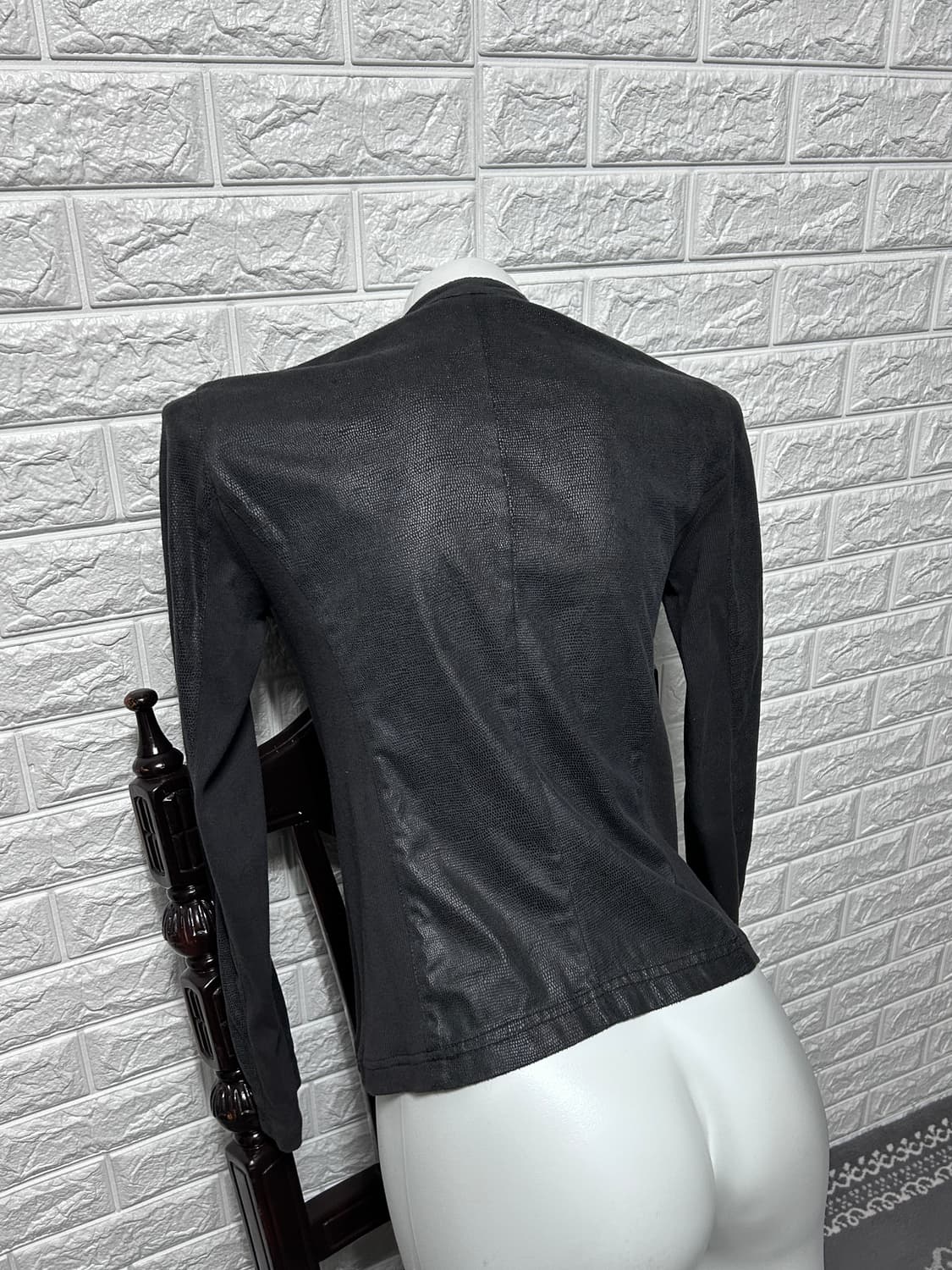 아르마니 사선 파이톤 자켓 상품이미지6